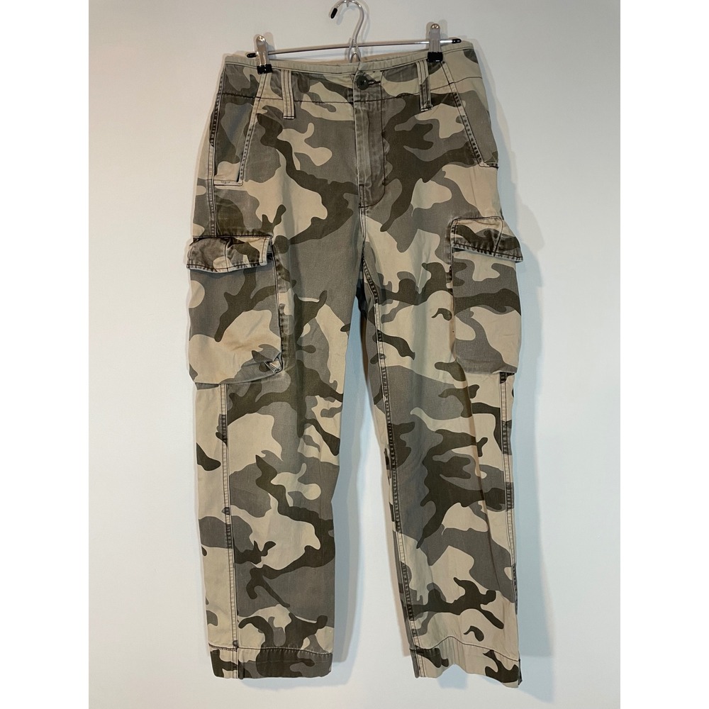Arizona Jean Co‎ Mens Camo Cargo Pants 31x32 Baggy 90s Y2K Straight Leg Utility